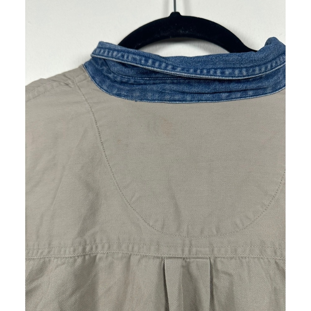 Vintage Disney Mens Denim Button Up‎ Shirt Size Medium - Picture 5 of 5